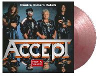 ACCEPT - Hot & Slow - Classics, Rock 'N' Ballads (Silver & Red Marbled Vinyl)