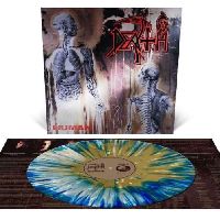 DEATH - Human (White, Blue & Gold Splatter Vinyl)