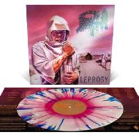 DEATH - Leprosy (Pink, White & Blue Splatter Vinyl)