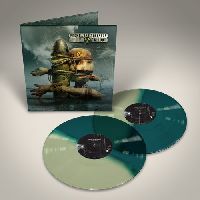 FRONT LINE ASSEMBLY - Fallout (White And Toxic Blue Half & Half Vinyl)
