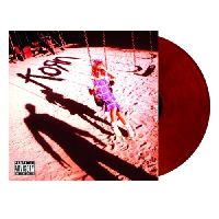 KORN - Korn (Red & Black Marbled Vinyl)