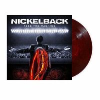 NICKELBACK - Feed The Machine (Red Black Marbled Vinyl)