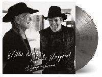 WILLIE NELSON & MERLE HAGGARD - Django And Jimmie (Black & Silver Marbled Vinyl)